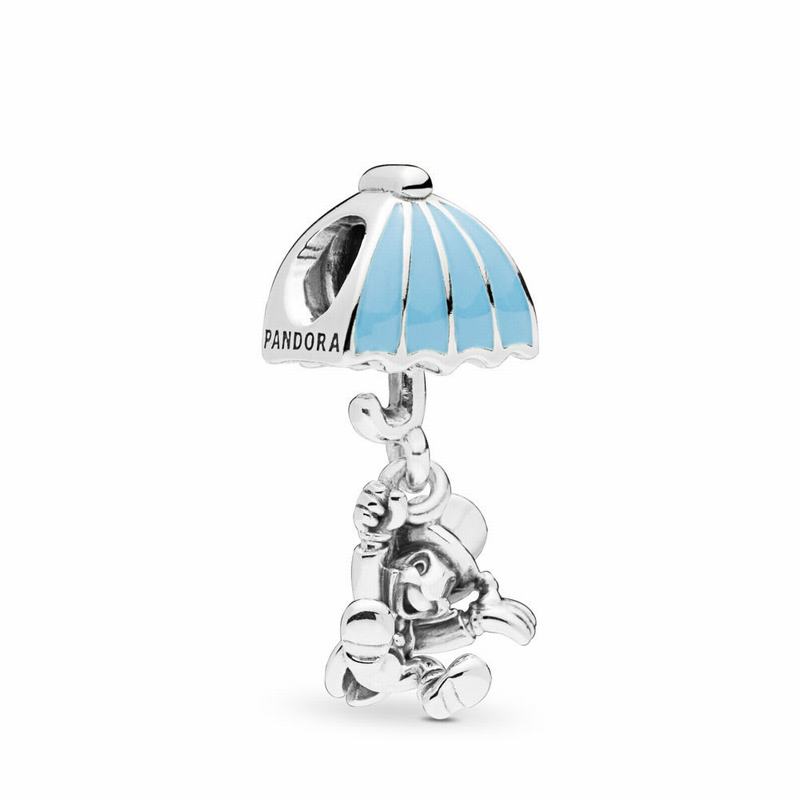 Pandora Disney Jiminy Cricket Dangle Charm Silver Egypt VS0273194